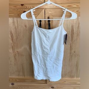 Yummie NWT white French Terry shape tank cami size L-XL